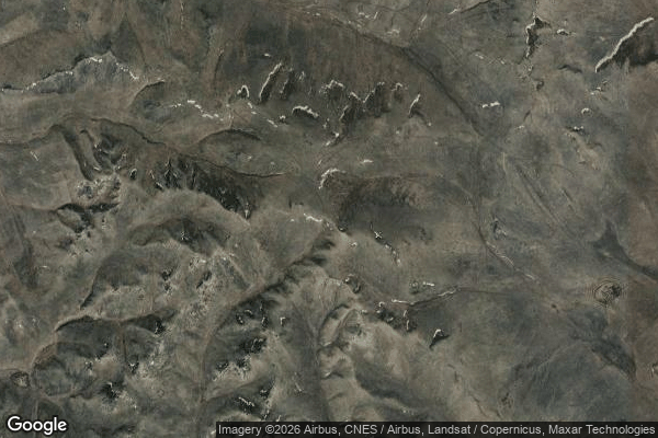 Satellite tile of the Adun-Chelon rock massif, Daursky reserve, Transbaikal