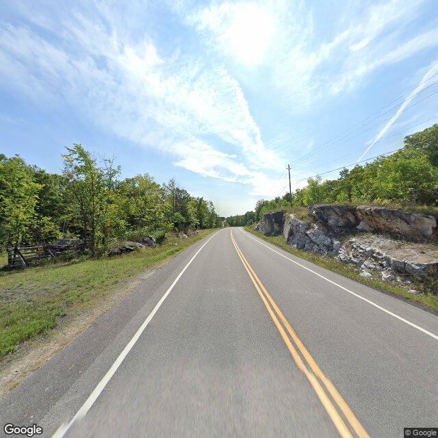 Watsons Corners Road, Google Street View, August 2023 — the nearest camera to the tenth concession. (c) Google