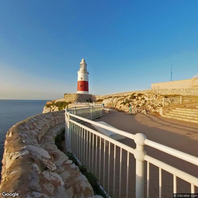 Europa Point, the lighthouse above the strait