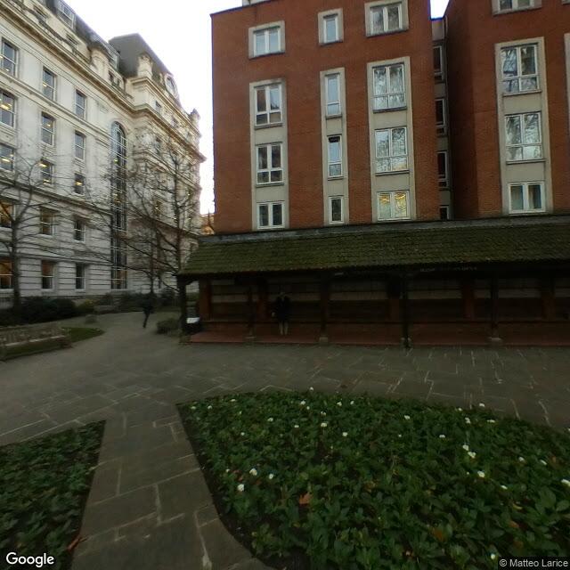 Street view, Postman's Park, London, December 2018. Imagery © Google.