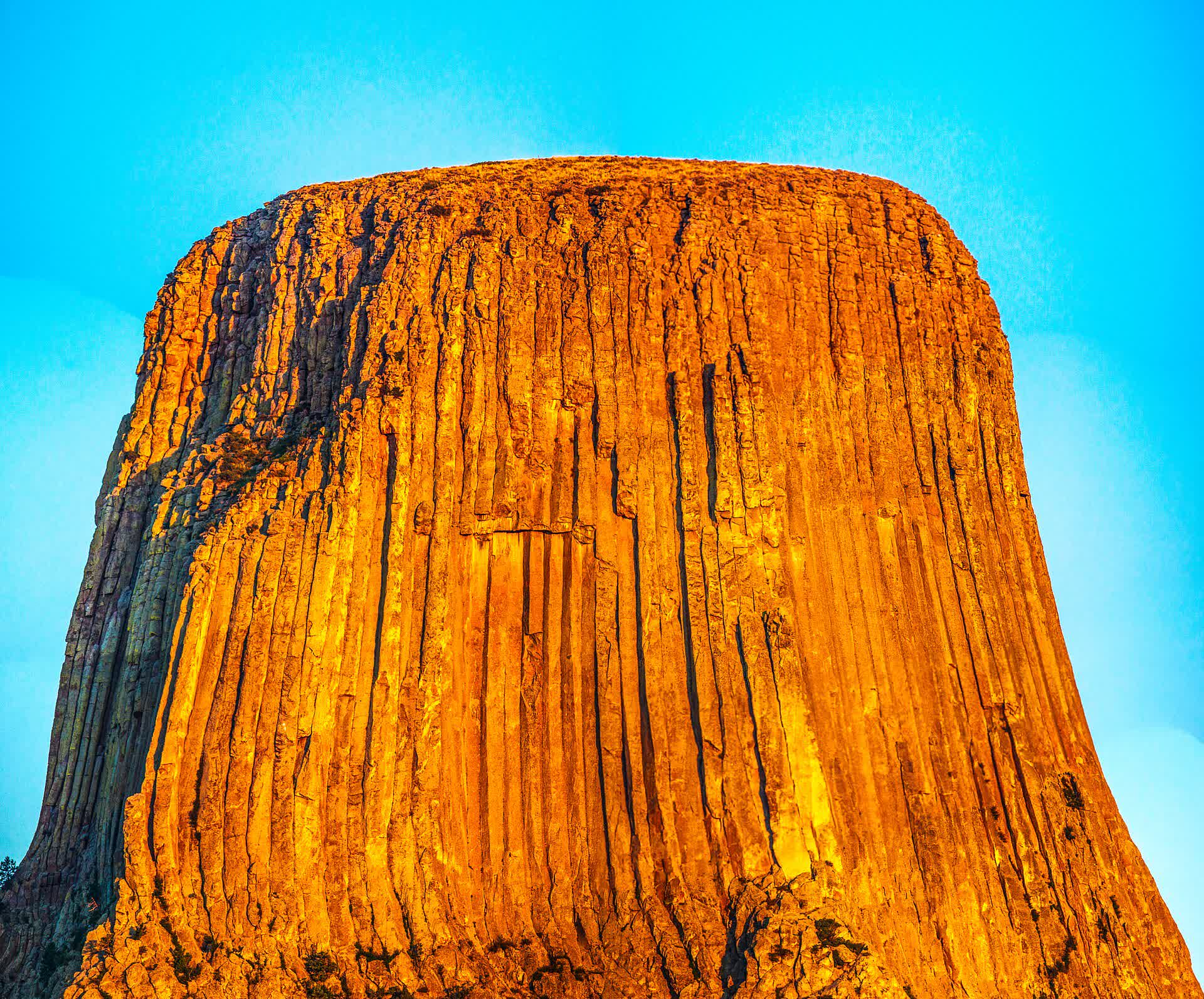 Devils Tower at dawn