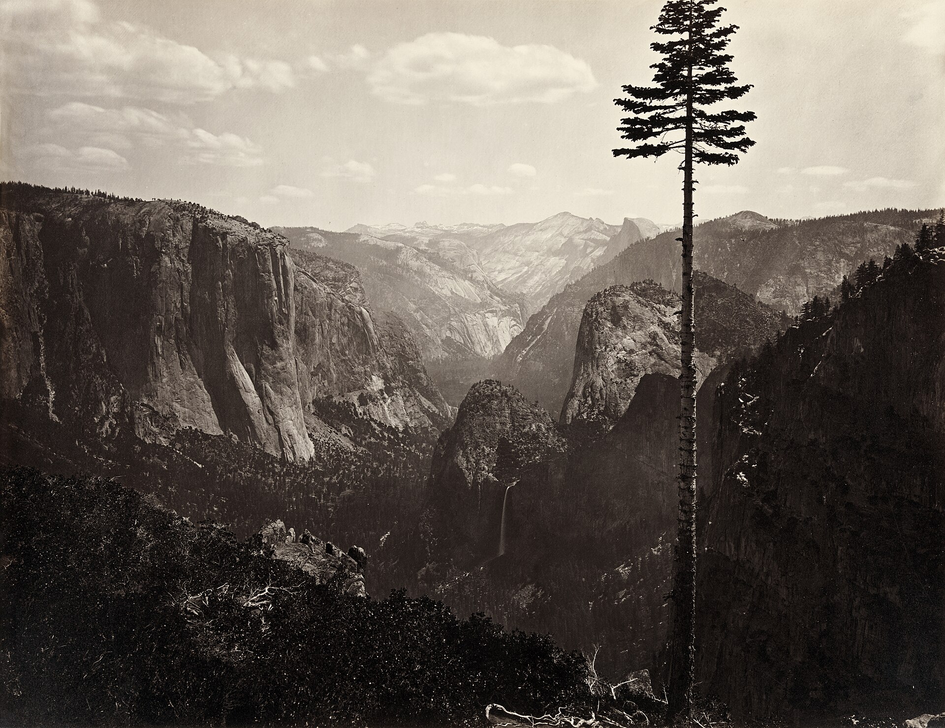 Carleton Watkins, Yosemite Valley, ca. 1865