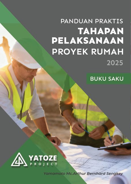 Cover Buku Saku Tahapan Pelaksanaan Proyek Rumah