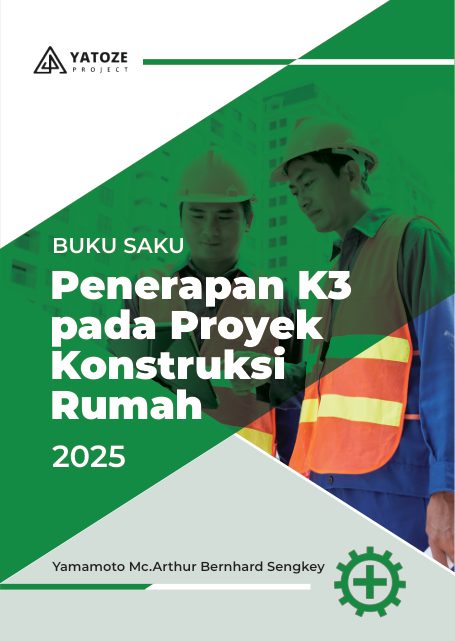 Cover Buku Saku Penerapan K3 pada Proyek Konstruksi Rumah