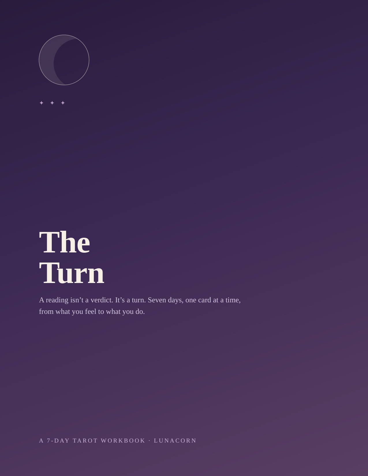 The Turn workbook cover