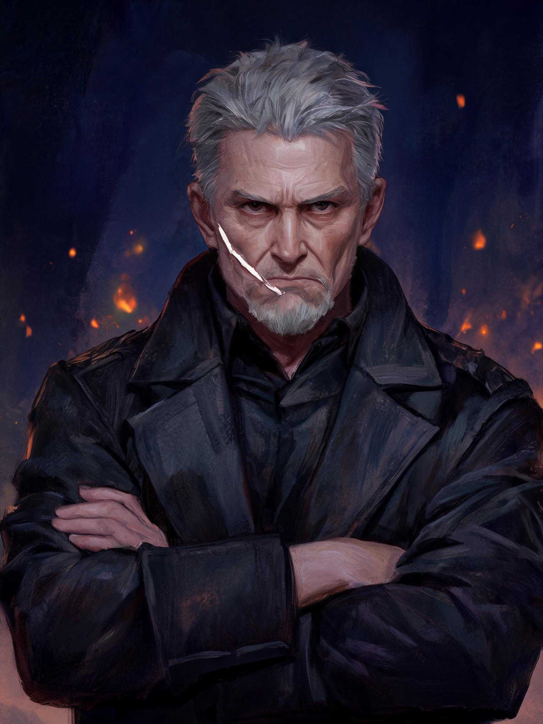 The vow — the keeper of the old workshop before the embers