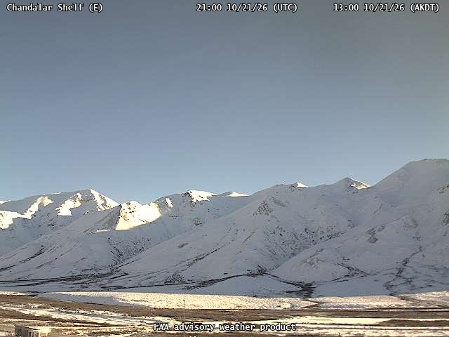 Chandalar Shelf on the Dalton Highway, first look, October 21